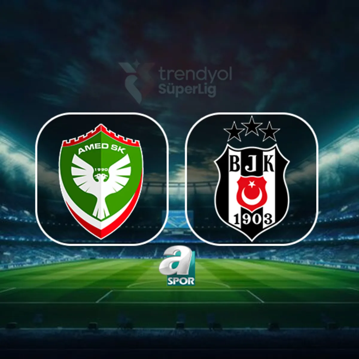 CANLI YAYIN | Amedspor-Beşiktaş maçı saat kaçta, hangi kanalda?