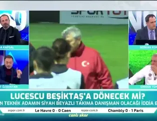 "Lucescu'nun Beşiktaş'a gelmesi Sergen'i rahatsız eder"