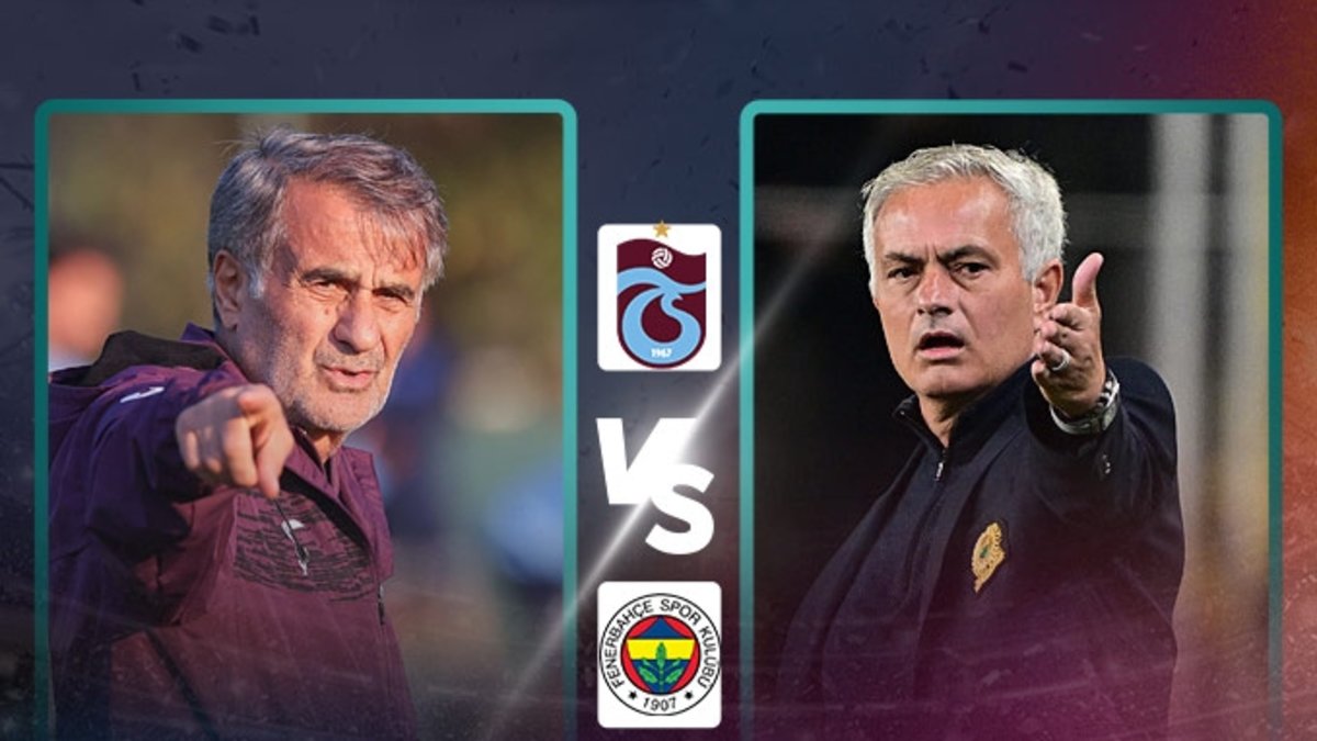 Süper Lig'de dev maç! İşte Trabzonspor-Fenerbahçe derbisinin muhtemel 11'leri