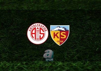 Antalyaspor - Kayserispor | CANLI