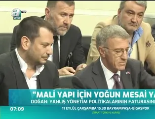 "Mali yapı için yoğun mesai yaptık"