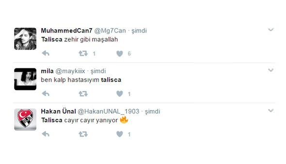 Talisca sosyal medyayı sallamaya devam ediyor