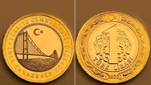 Çanakkale Köprüsü'nün açılışı için hatıra para basıldı! - 1