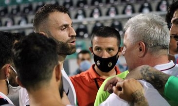 Denizlispor-Gaziantep FK maçı sonrası gergin anlar