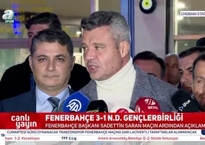Sadettin Saran'dan Kante yanıtı!