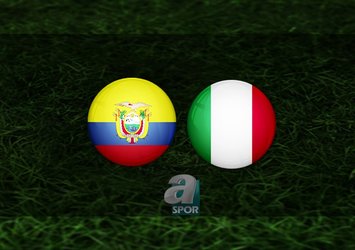 Ekvador - İtalya maçı ne zaman?