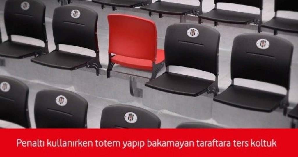 Çılgın Beşiktaş taraftarına çılgın koltuklar!