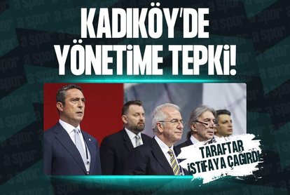 Kadıköy’de flaş tezahürat! Yönetim istifa