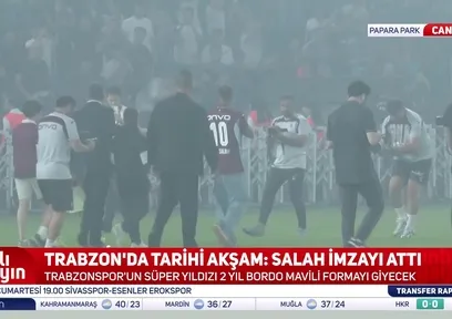 Trabzonspor'da Salah coşkusu! Mısırlı yıldızdan taraftara 3'lü