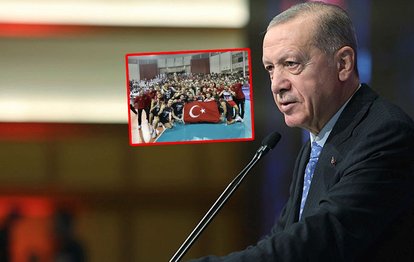 Başkan Recep Tayyip Erdoğan Filenin Efeleri’ni tebrik etti