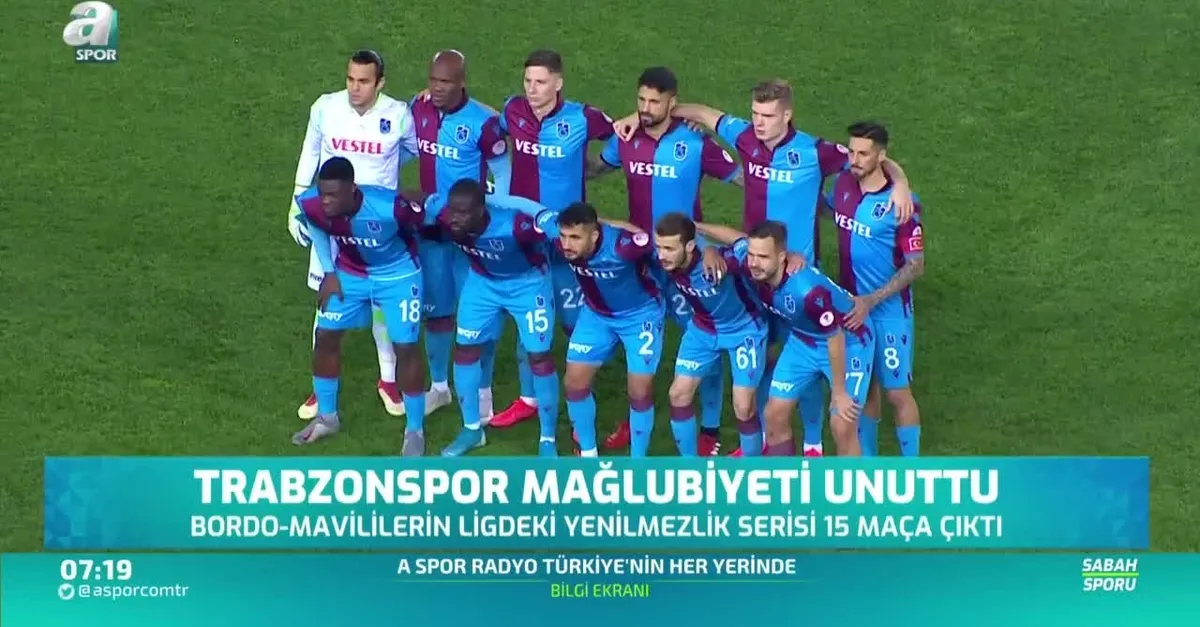 Trabzonspor mağlubiyeti unuttu