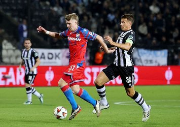 PAOK ile Viktoria Plzen yenişemedi!