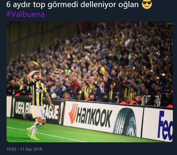 Sosyal medyada Valbuena çılgınlığı!