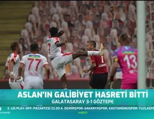 Aslan'ın galibiyet hasreti bitti