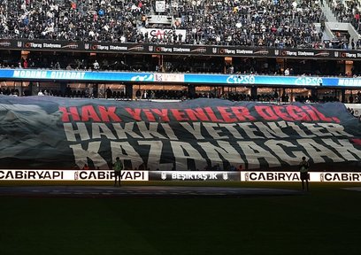 Beşiktaş taraftarından TFF’ye tepki