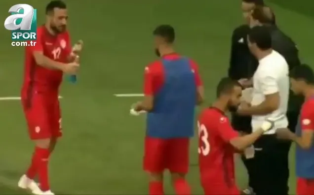 İşte Tunuslu futbolcuların oruç açma taktiği