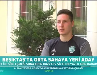 Beşiktaş'ta orta sahaya yeni aday