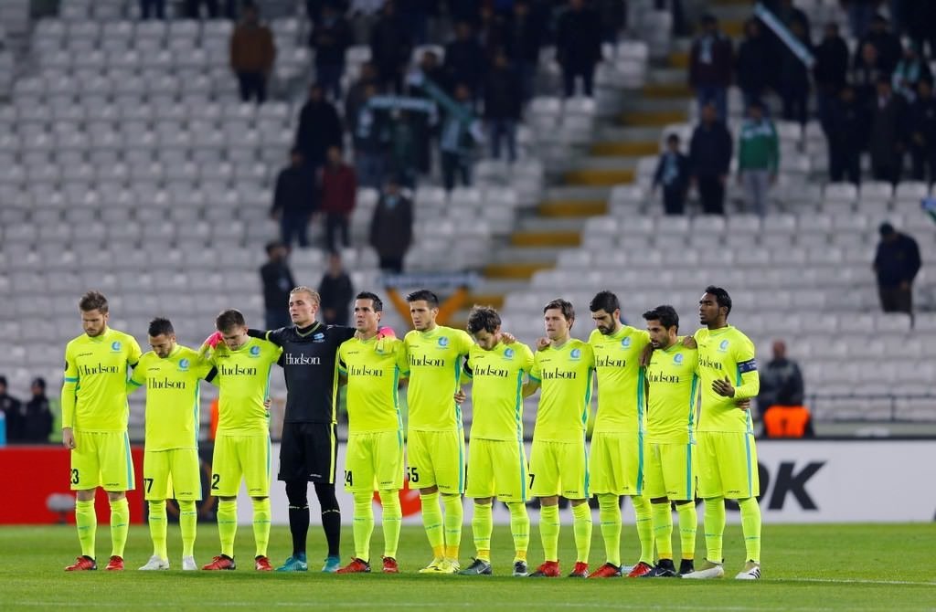 Konyaspor - Gent maçından kareler