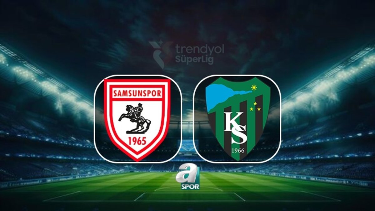 Samsunspor-Kocaelispor canlı maç | Trendyol Süper Lig 19. hafta