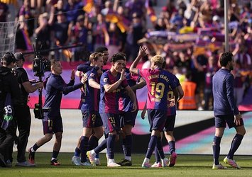Barcelona LaLiga'da şampiyonluğa çok yakın