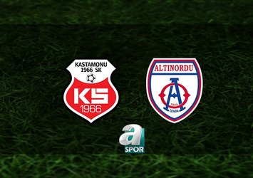 GMG Kastamonuspor - Altınordu maçı ne zaman?