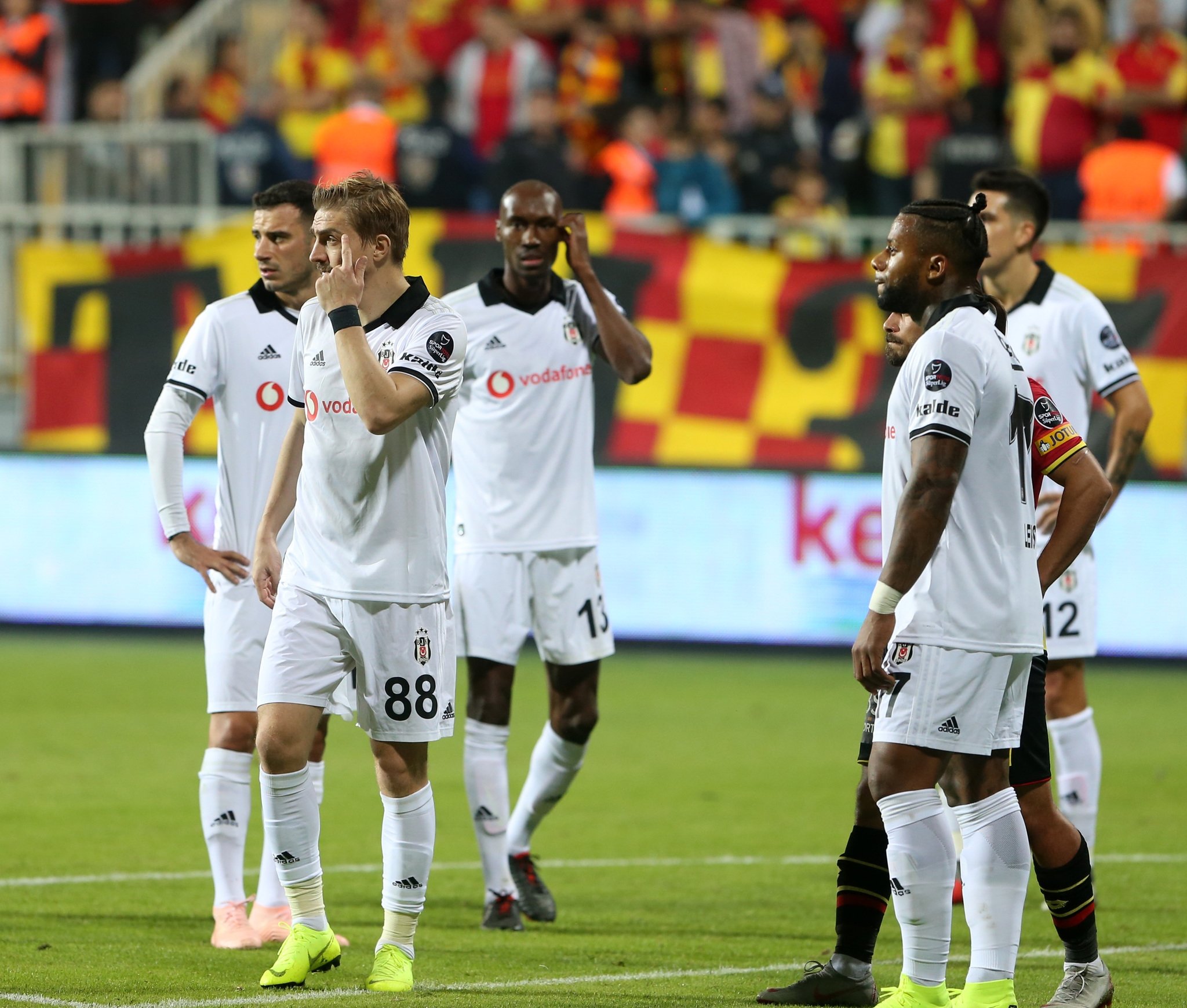 Göztepe - Beşiktaş Maçtan kareler
