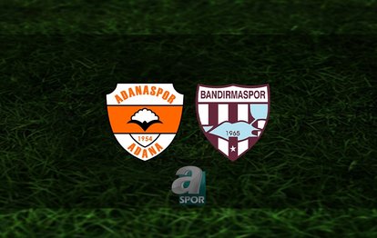 Adanaspor - Bandırmaspor maçı ne zaman, saat kaçta ve hangi kanalda? | Trendyol 1. Lig