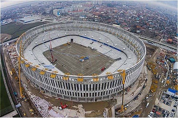 Dünyanın en lüks stadını Türkler yaptı
