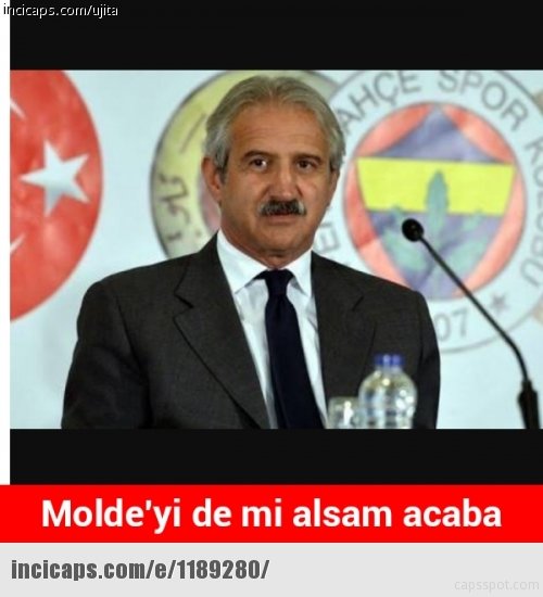 Fenerbahçe  - Molde maçının capsleri