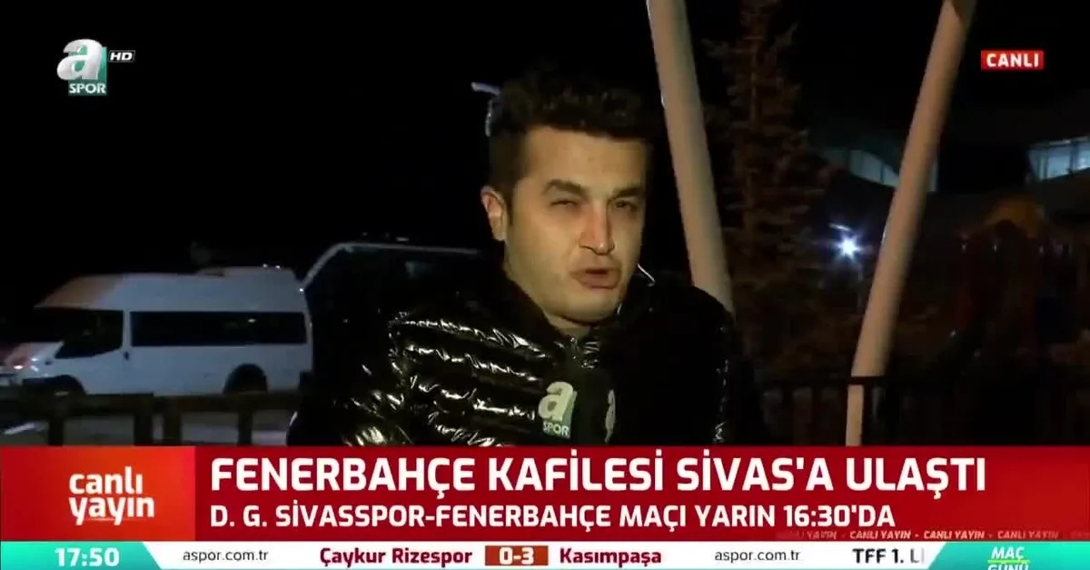 Fenerbahçe kafilesi Sivas'a ulaştı