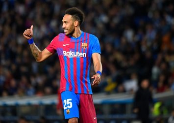Barça Aubameyang'la kazandı!