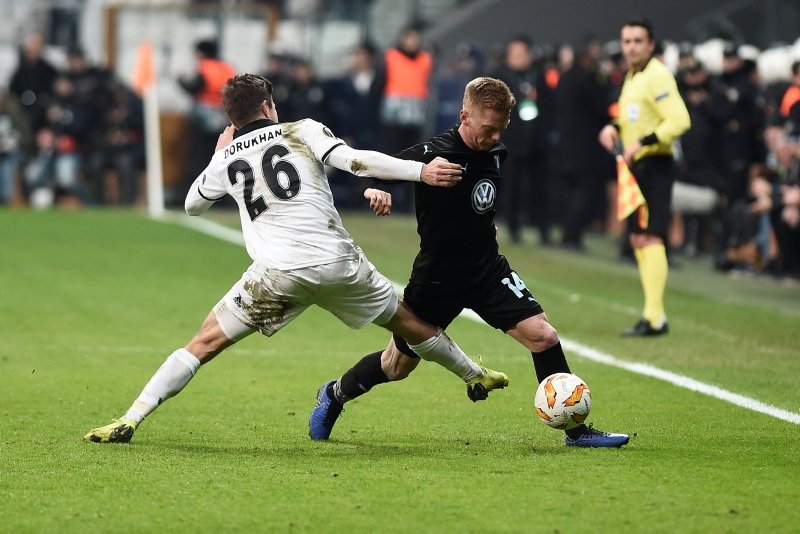 Beşiktaş - Malmö maçından kareler