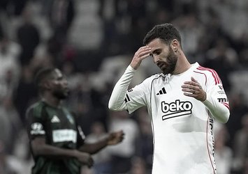 Beşiktaş'a Rafa Silva'dan kötü haber
