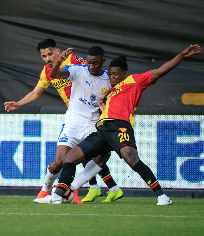 Göztepe - Ankaragücü maçından kareler