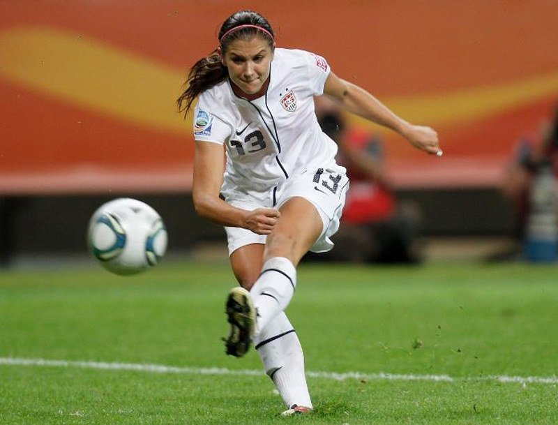 Dünyanın en güzel forveti: Alex Morgan