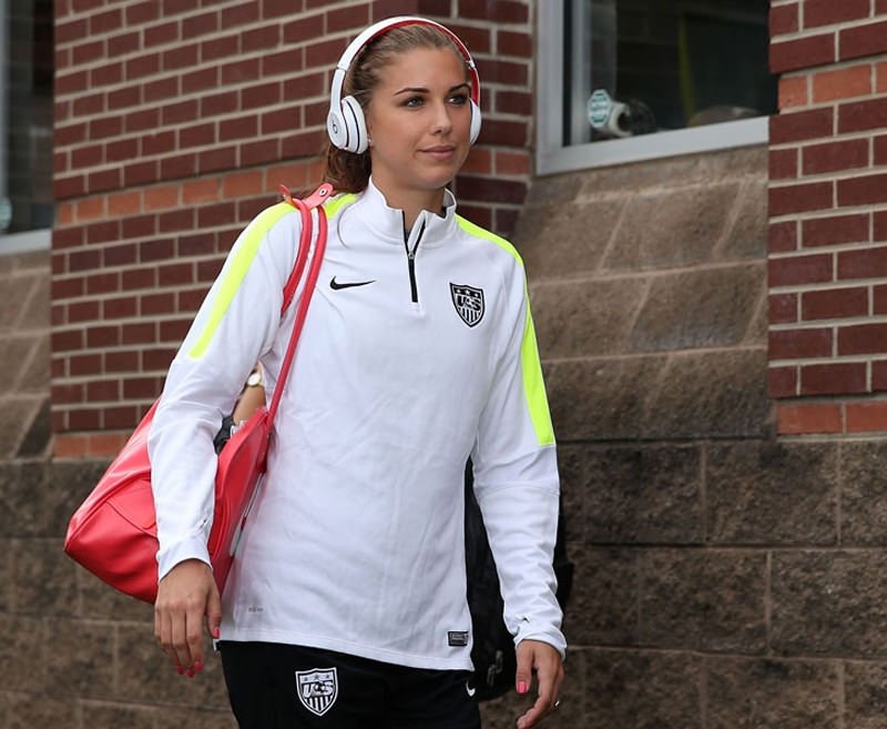 Dünyanın en güzel forveti: Alex Morgan