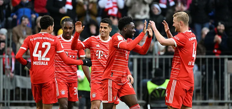 Bayern Münih 5-3 Augsburg (MAÇ SONUCU-ÖZET)