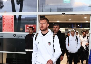 Beşiktaş Antalya'ya geldi!