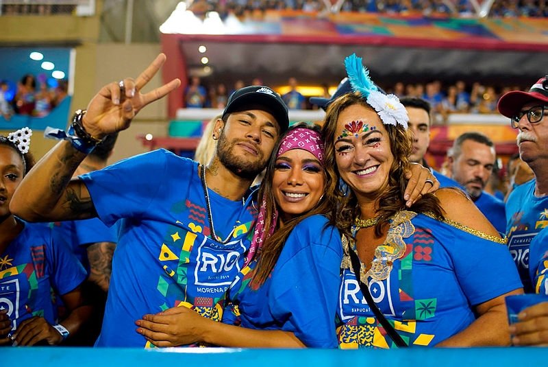 Neymar Rio Karnavalı’nda görüntülendi!