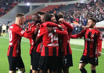 Gaziantep FK tek attı 3 aldı!