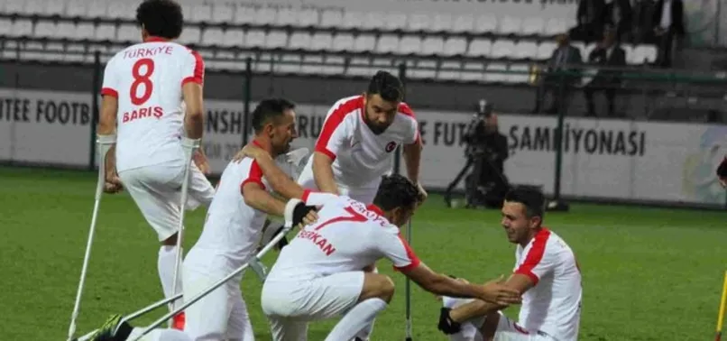 Ampute Milli Futbol Takımı çeyrek finalde