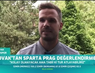 Filip Novak'tan Sparta Prag yorumu