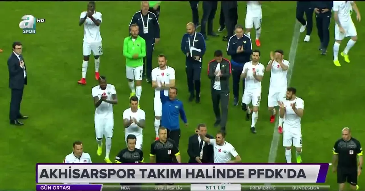 Akhisarspor takım halinde PFDK'da