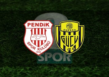 Pendikspor - Ankaragücü | CANLI