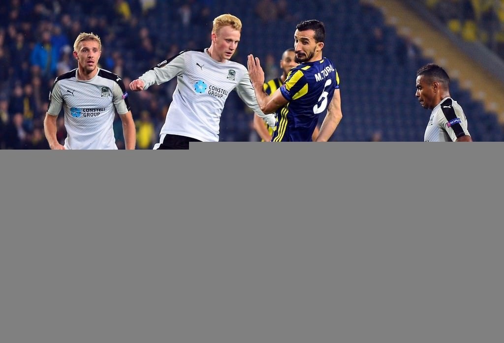Fenerbahçe-Krasnodar karşılaşmasından kareler