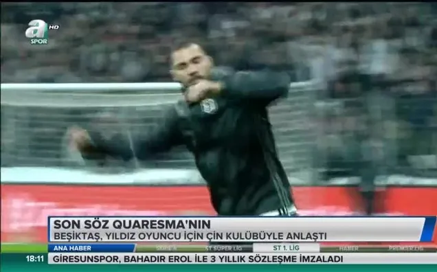 Son söz Quaresma'nın