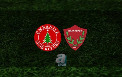 Ümraniyespor Hatayspor maçı | CANLI