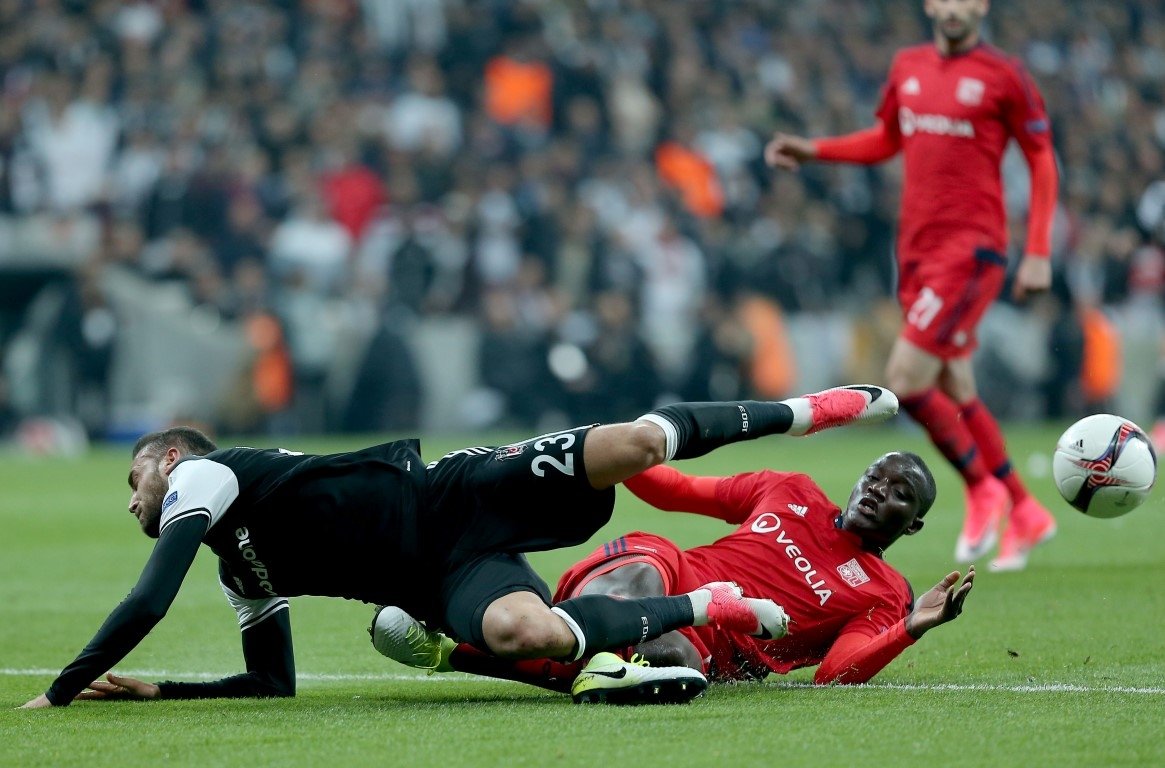 Beşiktaş - O.Lyon maçından kareler