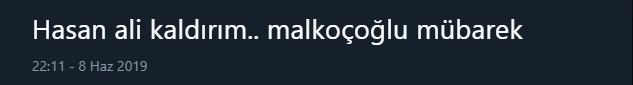 Hasan Ali değil Marcelo!