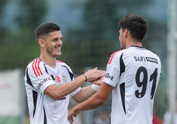 Beşiktaş'tan farklı prova!